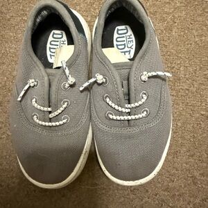 Hey Dude Kids Gray Casual Shoes
